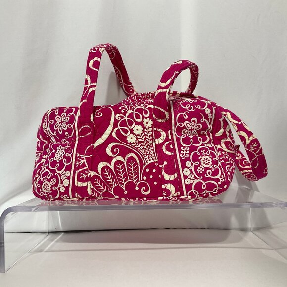 Vera Bradley Twirly Birds Pink Quilted Bag - Picture 4 of 10